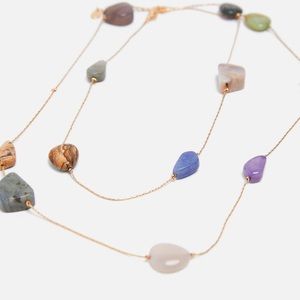 Zara beaded necklace